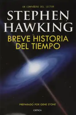 Portada de Breve historia del tiempo, de Stephen Hawking.